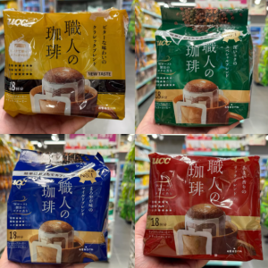 香港代购 日本进口UCC职人挂耳咖啡醇香摩卡手冲速溶咖啡无糖袋装